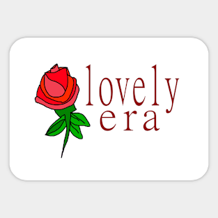 lovely era Sticker